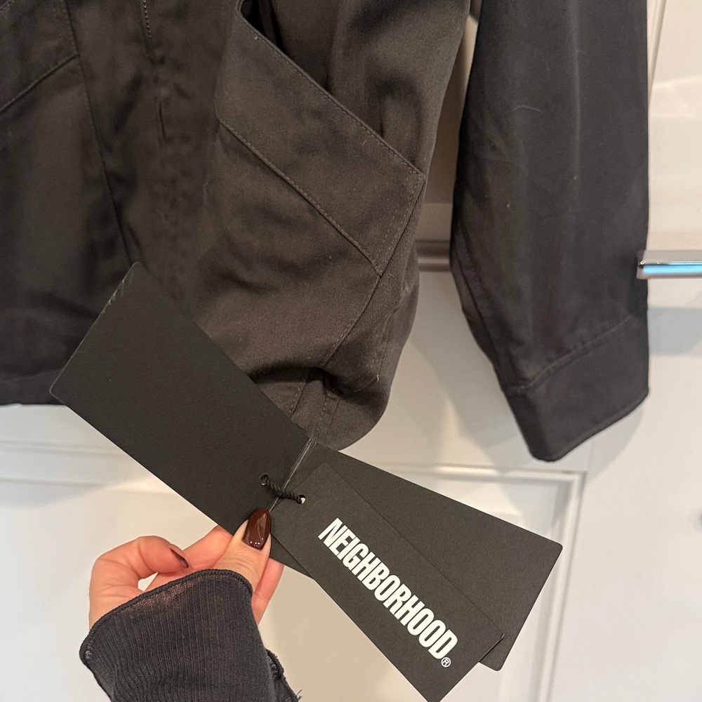 BRAND NEW Neighborhood Black Lightweight Men's Jacket - SIZE M - Picture 3 of 12